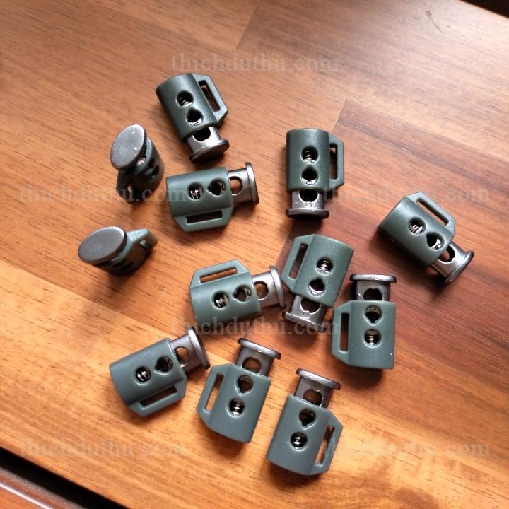 Set 10 nút chặn dành cho áo khoác, hoodie, ba lô, túi xách, nón, …